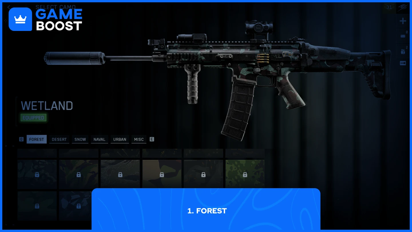 een foto van forest camo’s in Battlefield 6