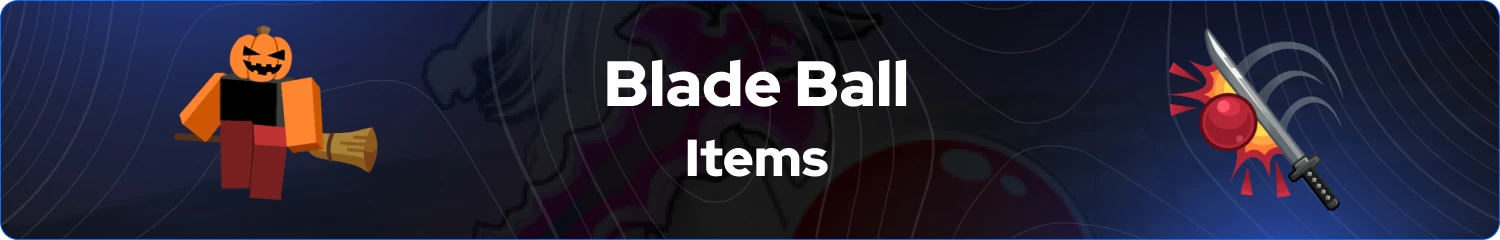 blade ball items banner