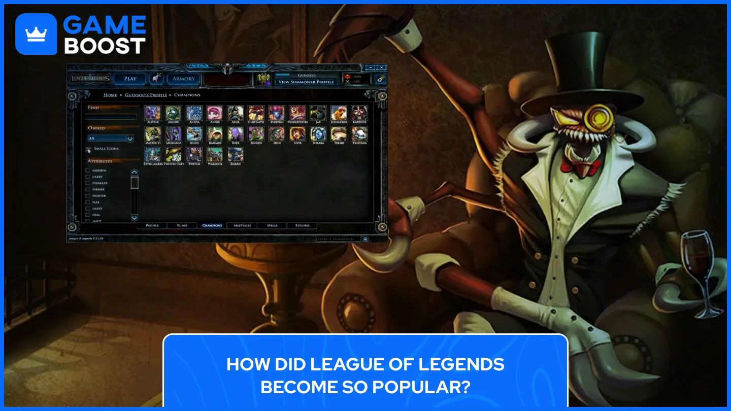 league of legend popularity