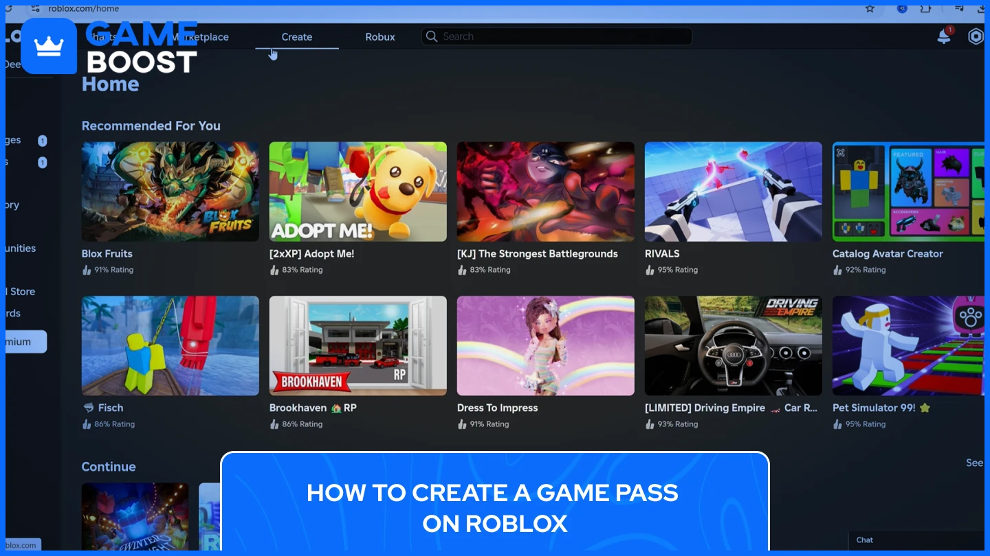 kuinka tehdä game pass roblox