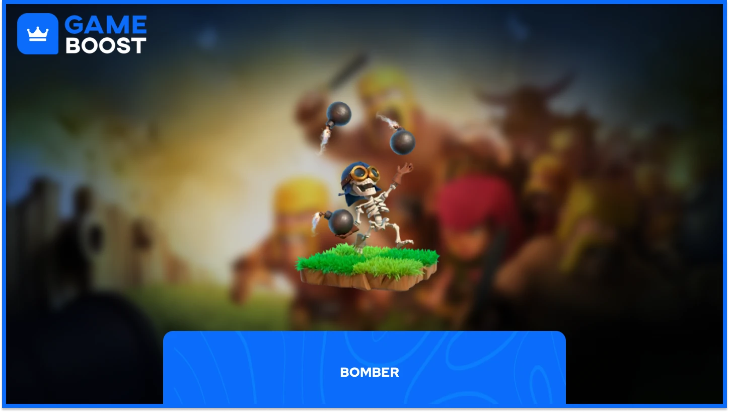clash of clans bomber