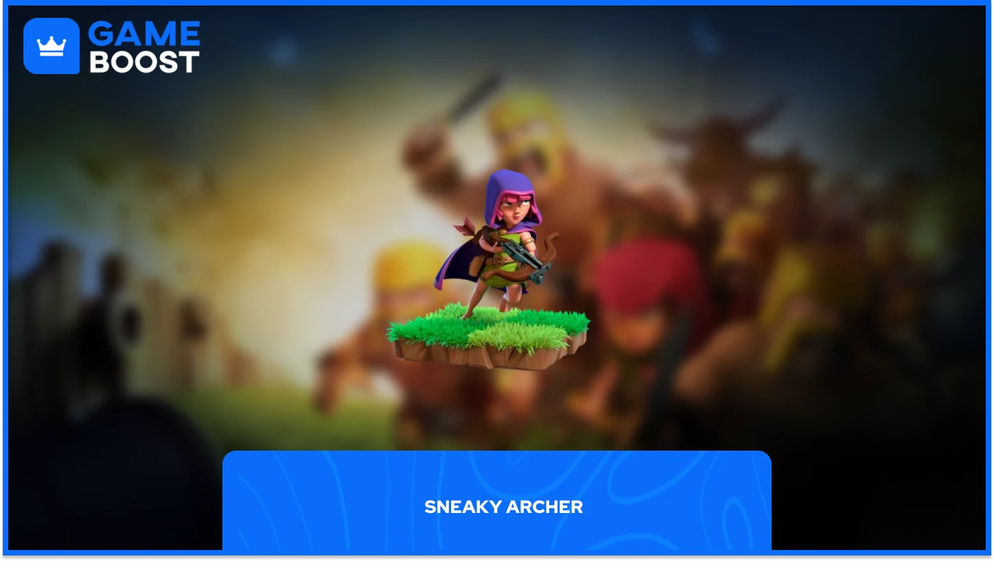 clash of clans sneaky archer