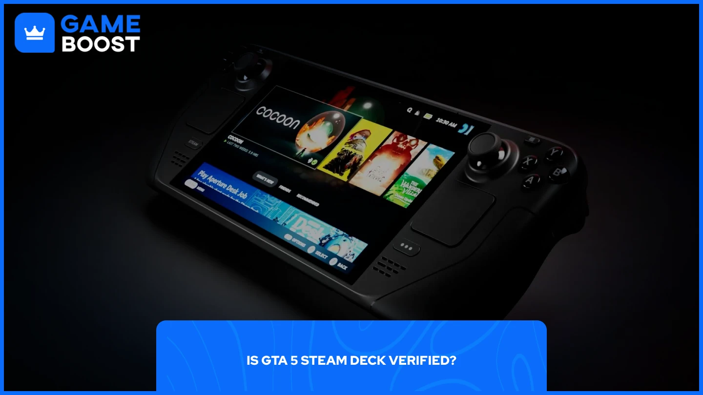 Steam Deck'in bir resmi