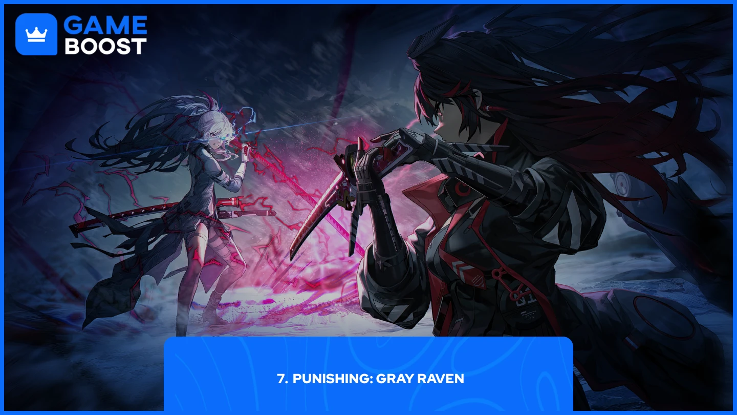 una imagen del arte promocional de Punishing: Gray Raven
