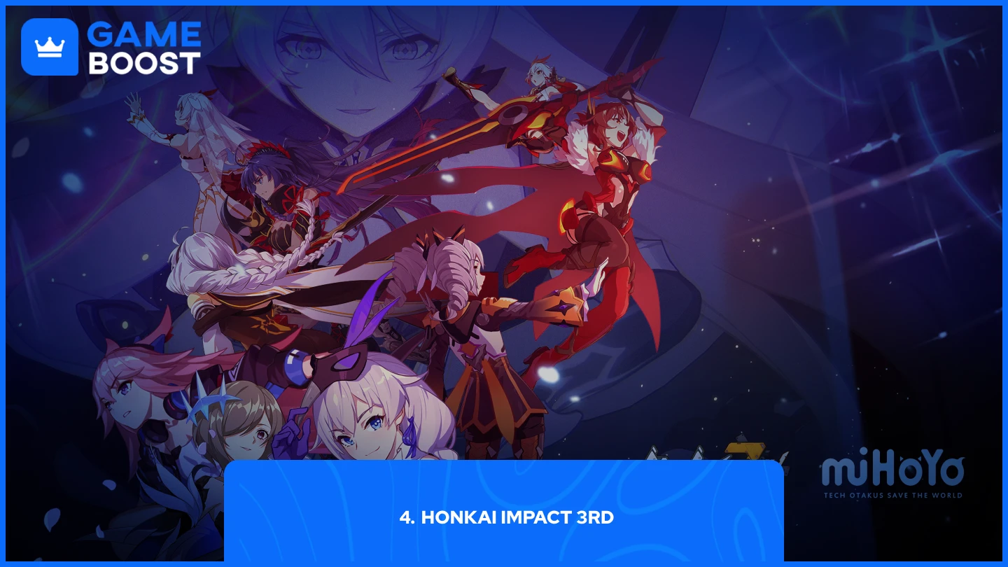 una imagen del splash art de Honkai Impact 3rd