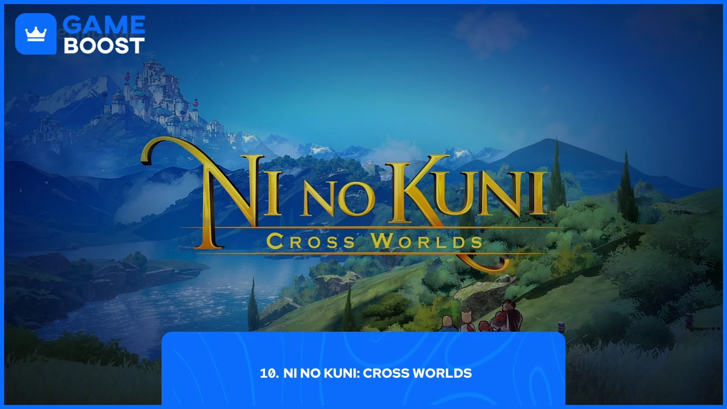 una imagen del splash art de Ni no Kuni: Cross Worlds