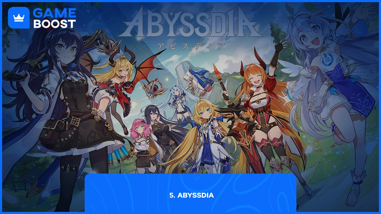 una imagen del arte splash de Abyssdia