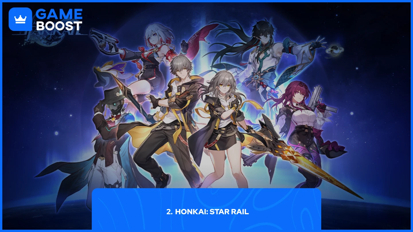 una imagen del arte de presentación de Honkai: Star Rail