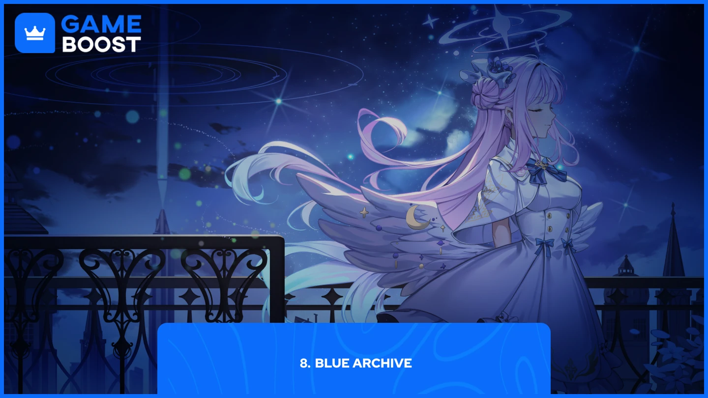 a picture of Blue Archive splash art