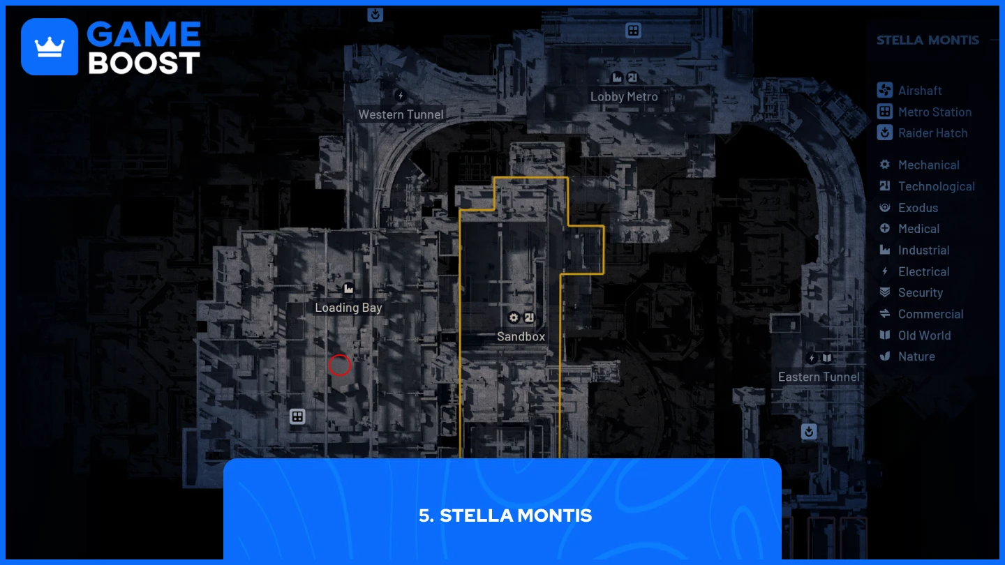 a picture of bastion location in stella montis