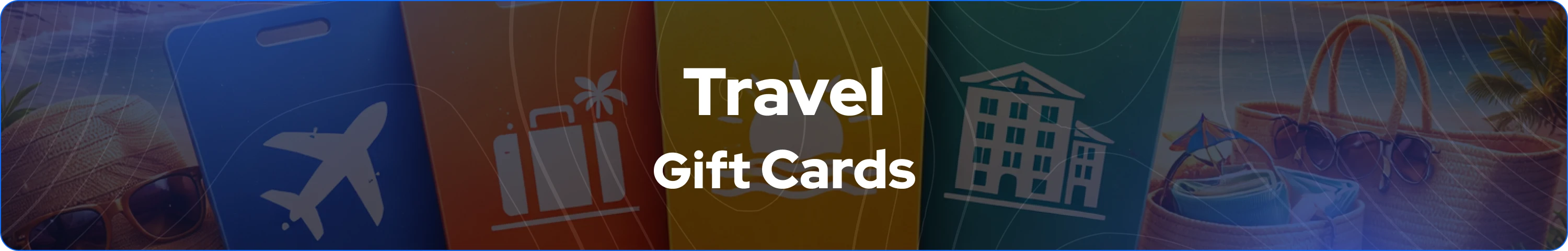 tarjeta de regalo de viaje