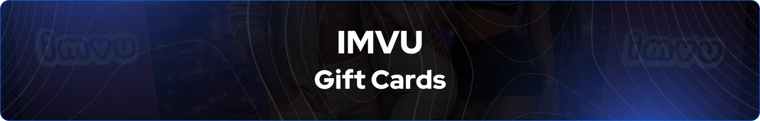 Banner de tarjetas de regalo IMVU