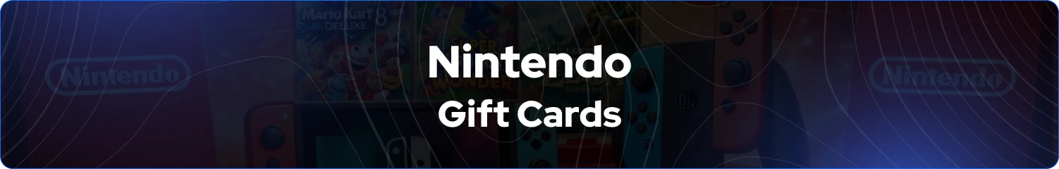 banner de cart&otilde;es presente Nintendo