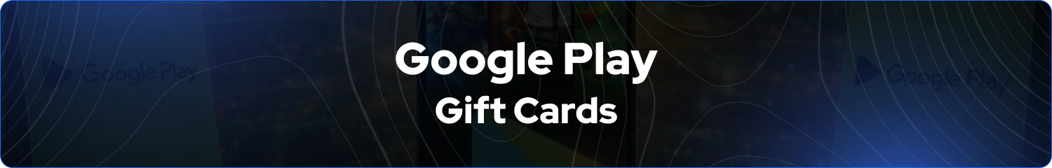 tarjetas de regalo de Google Play
