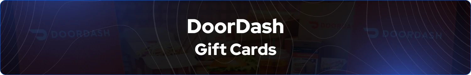 tarjetas de regalo DoorDash