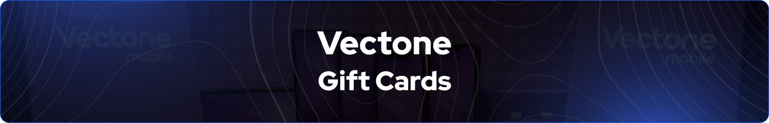 Banner de Tarjetas de Regalo Vectone