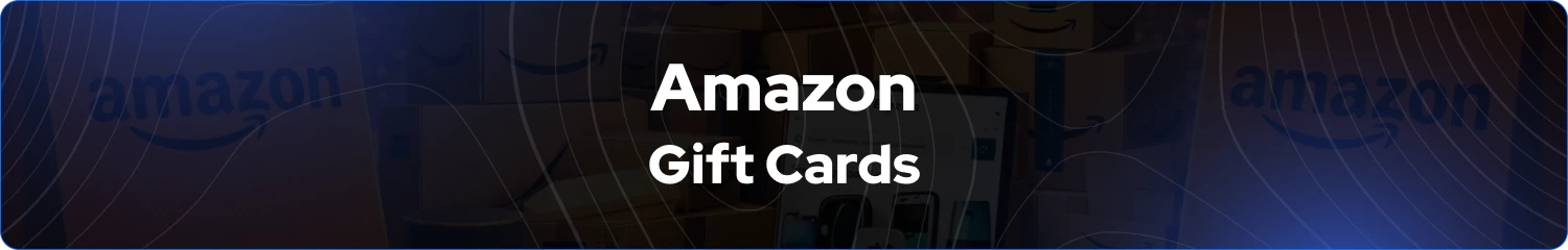 Banner de Tarjetas de Regalo de Amazon