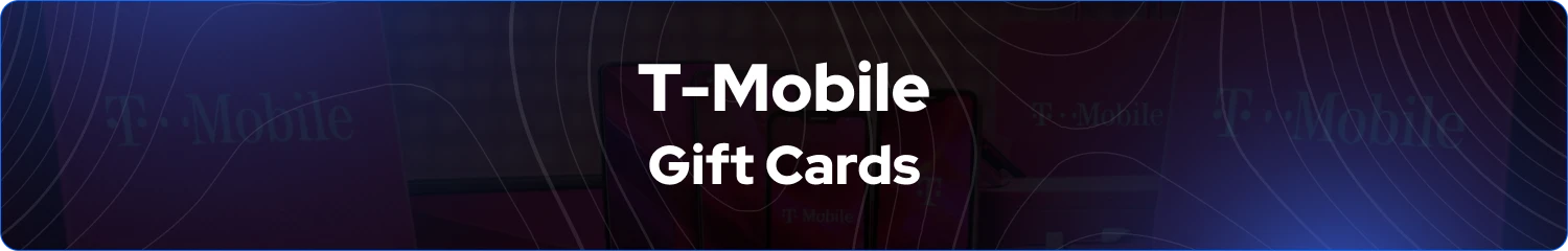 Banner de tarjetas de regalo T-Mobile