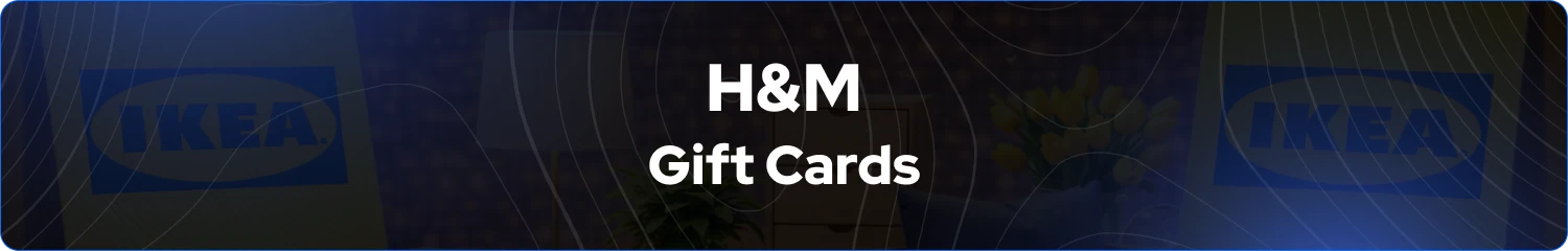 Banner de tarjetas de regalo IKEA