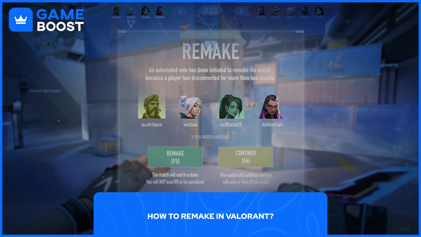 Valorantでのリメイクの画像
