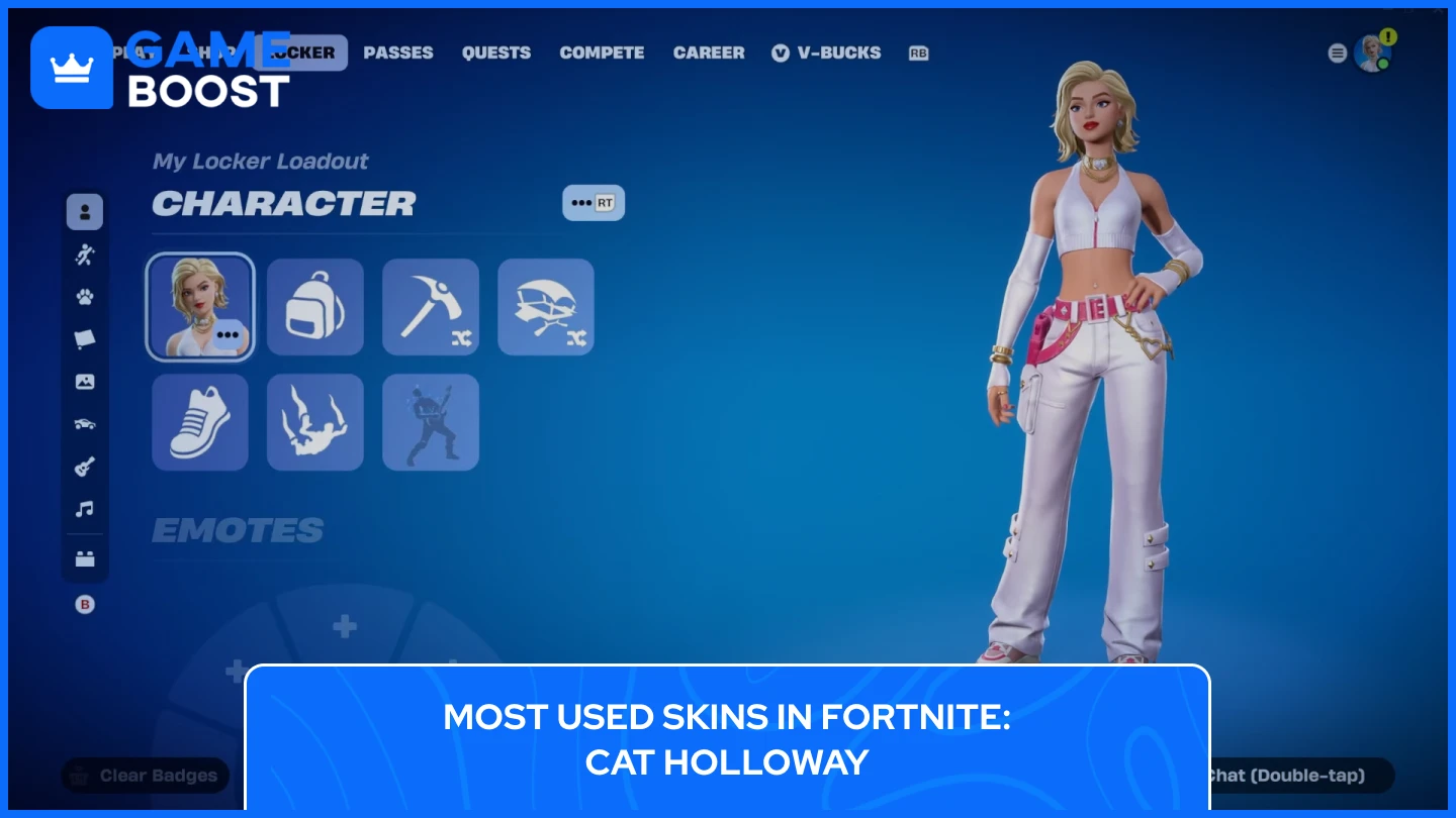 Cat Holloway skin di Fortnite