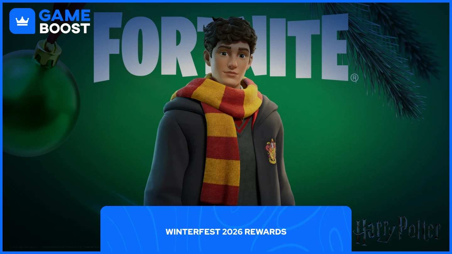 obrázek nového skinu Harryho Pottera ve Fortnite