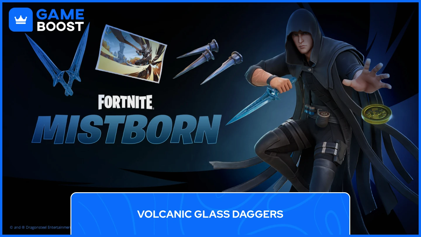 Volcanic Glass Daggers fortnite pickaxe
