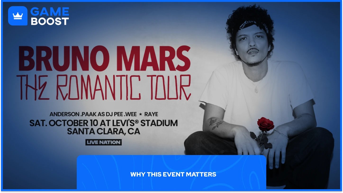 bruno mars the romantic tour