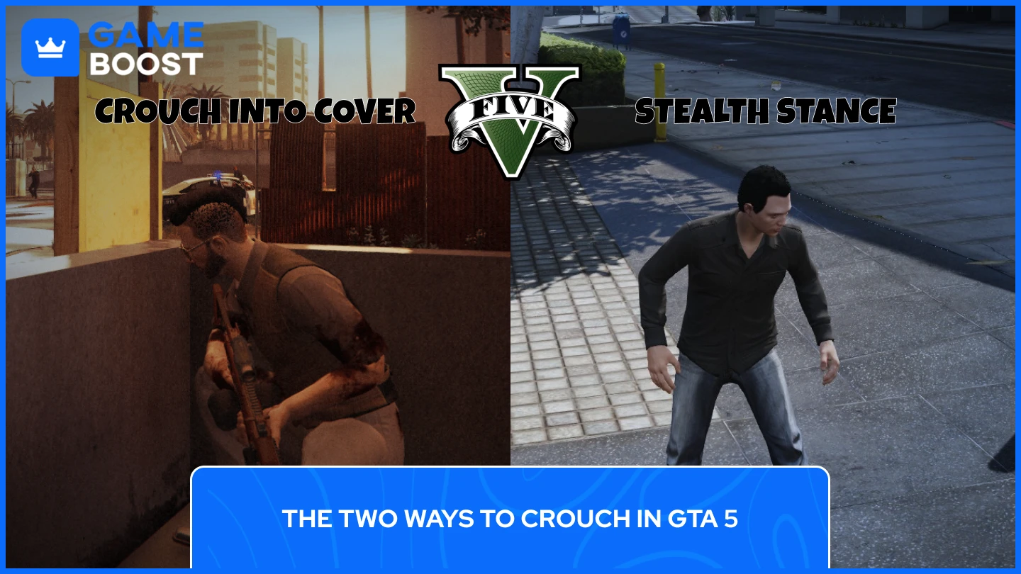 如何在gta 5中蹲伏