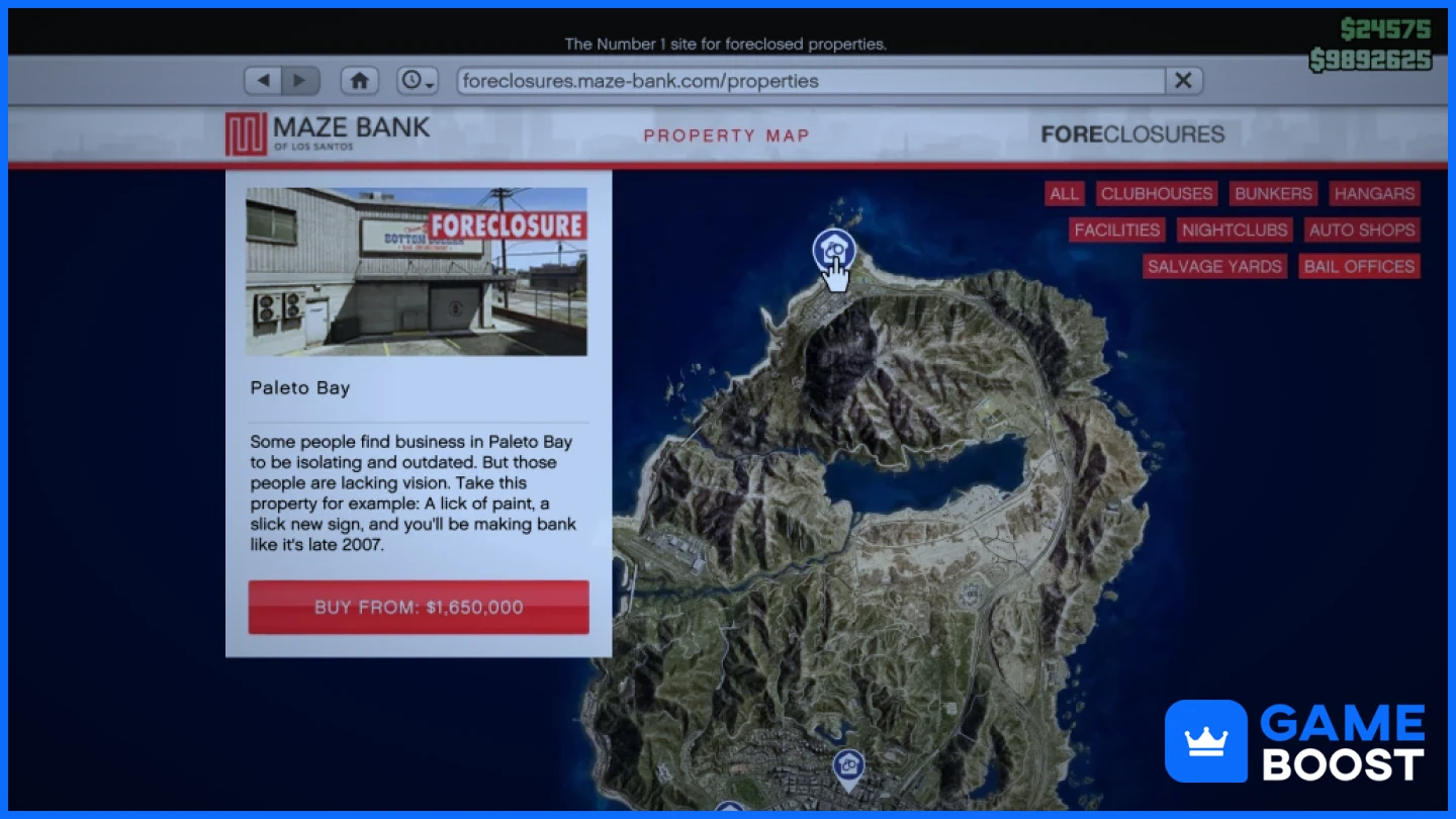 Registro como Presidente de MC