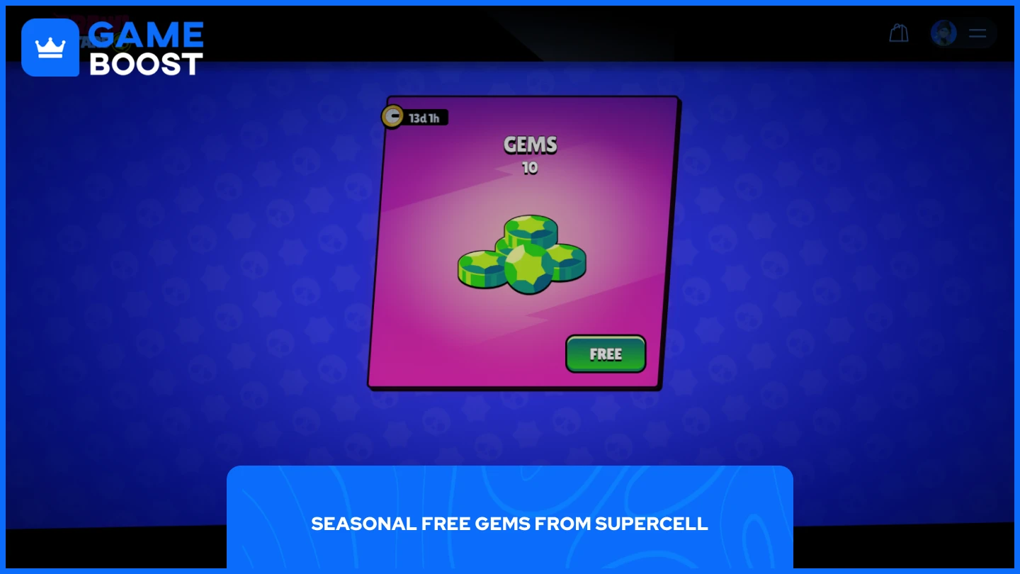 無料の10ジェムプロモーション画像