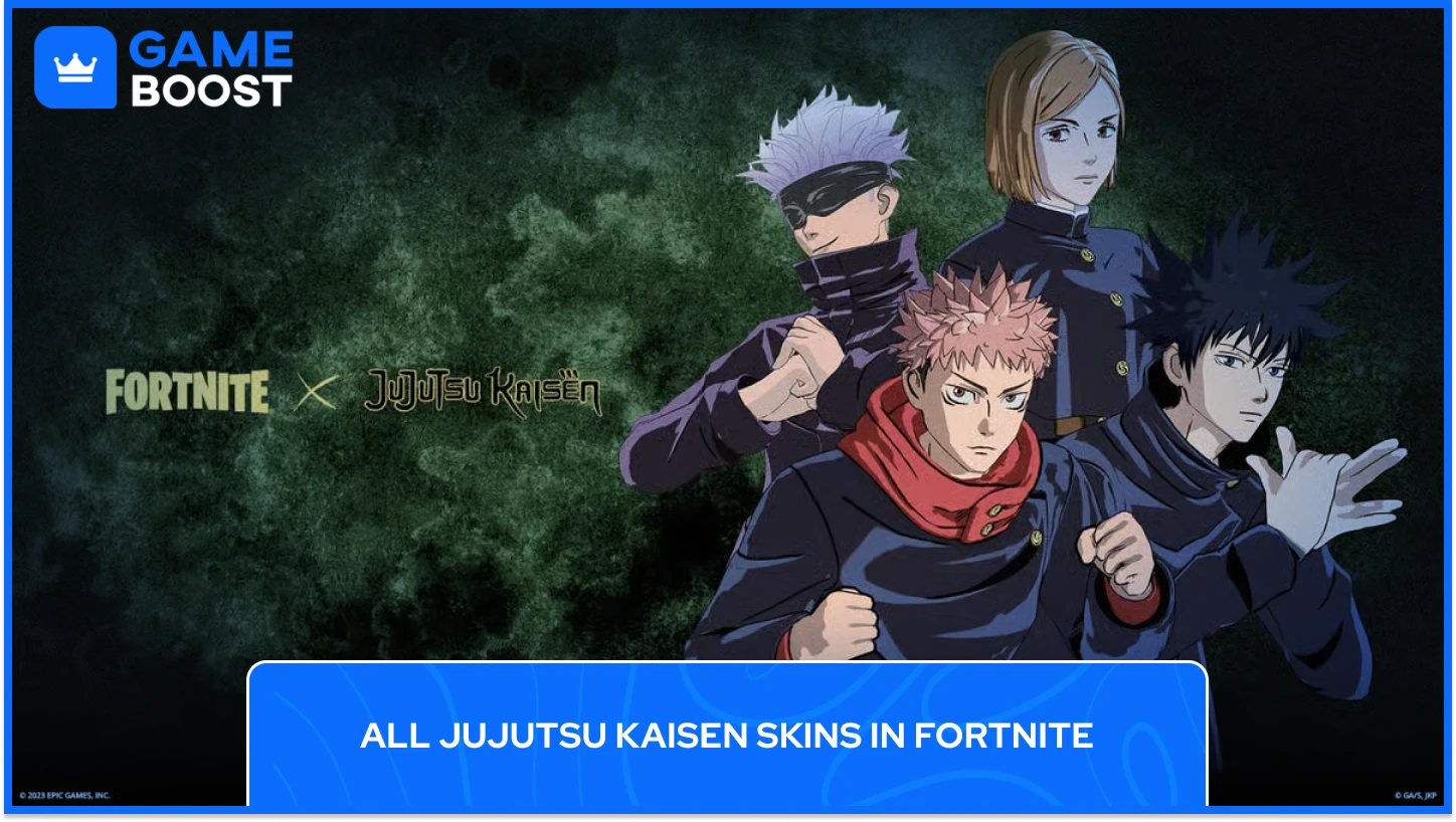 Jujutsu Kaisen Skins fortnite