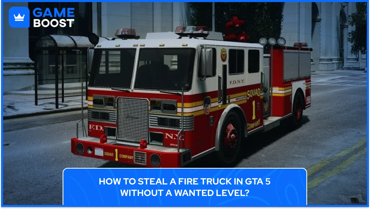 ukraść wóz strażacki gta 5