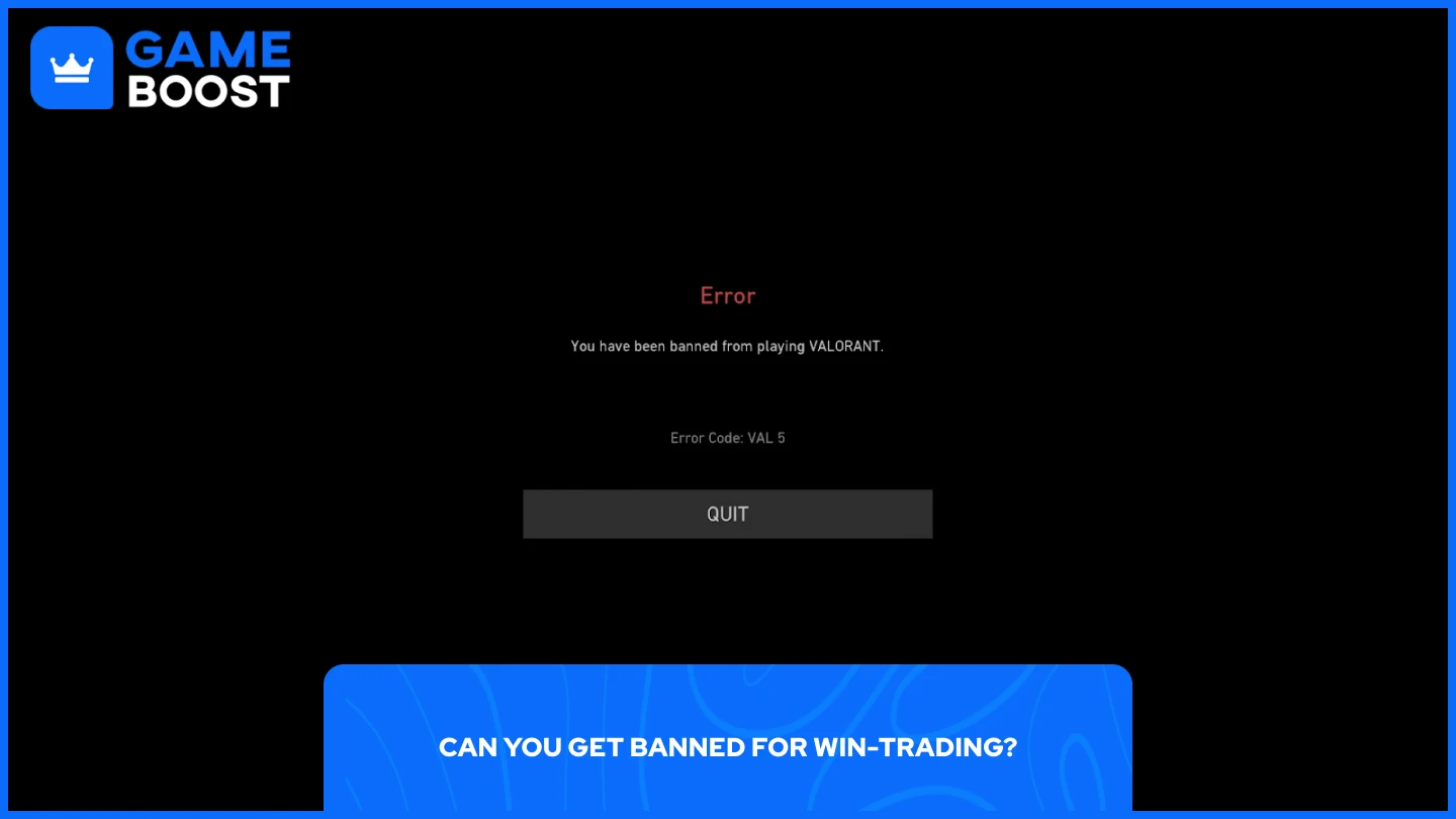 a picture of the banned screen in valorant
