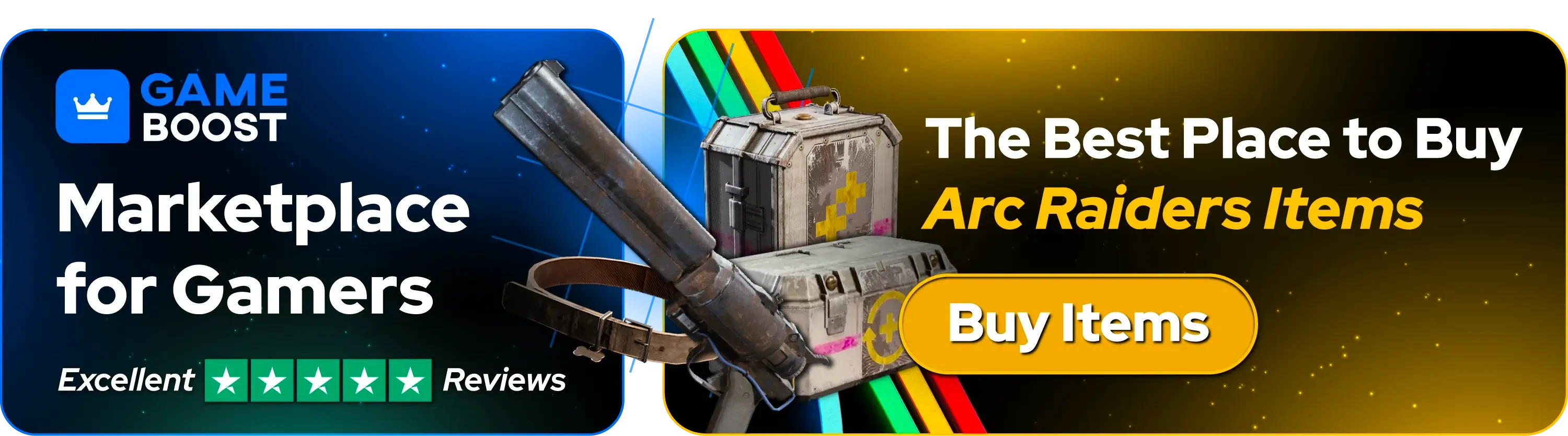 gameboost arc raiders items banner