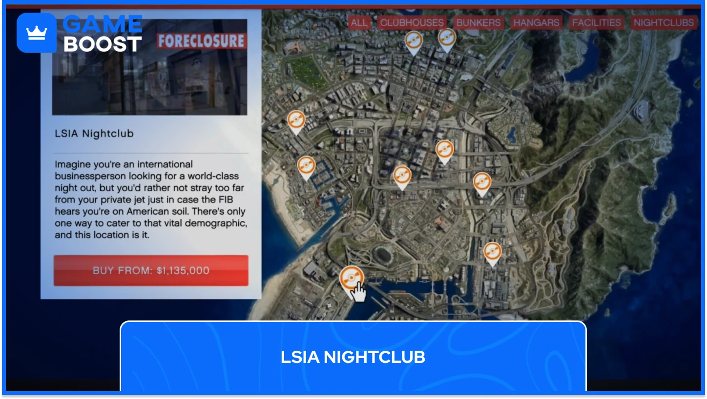 Club nocturno LSIA gta 5