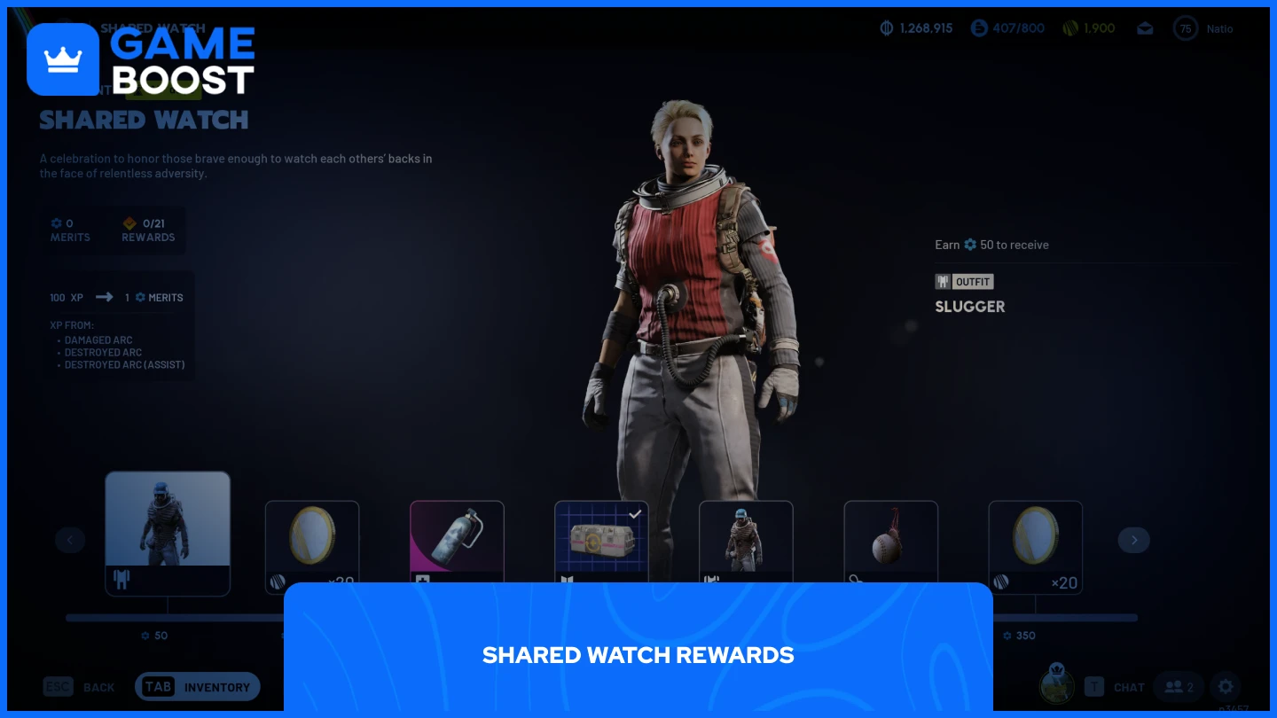 a picture of Shared Watch Rewards track