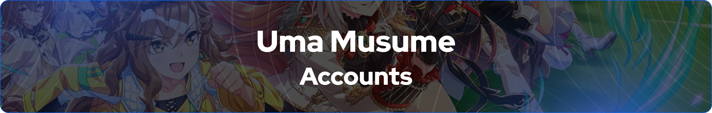 Uma Musume Accounts banner