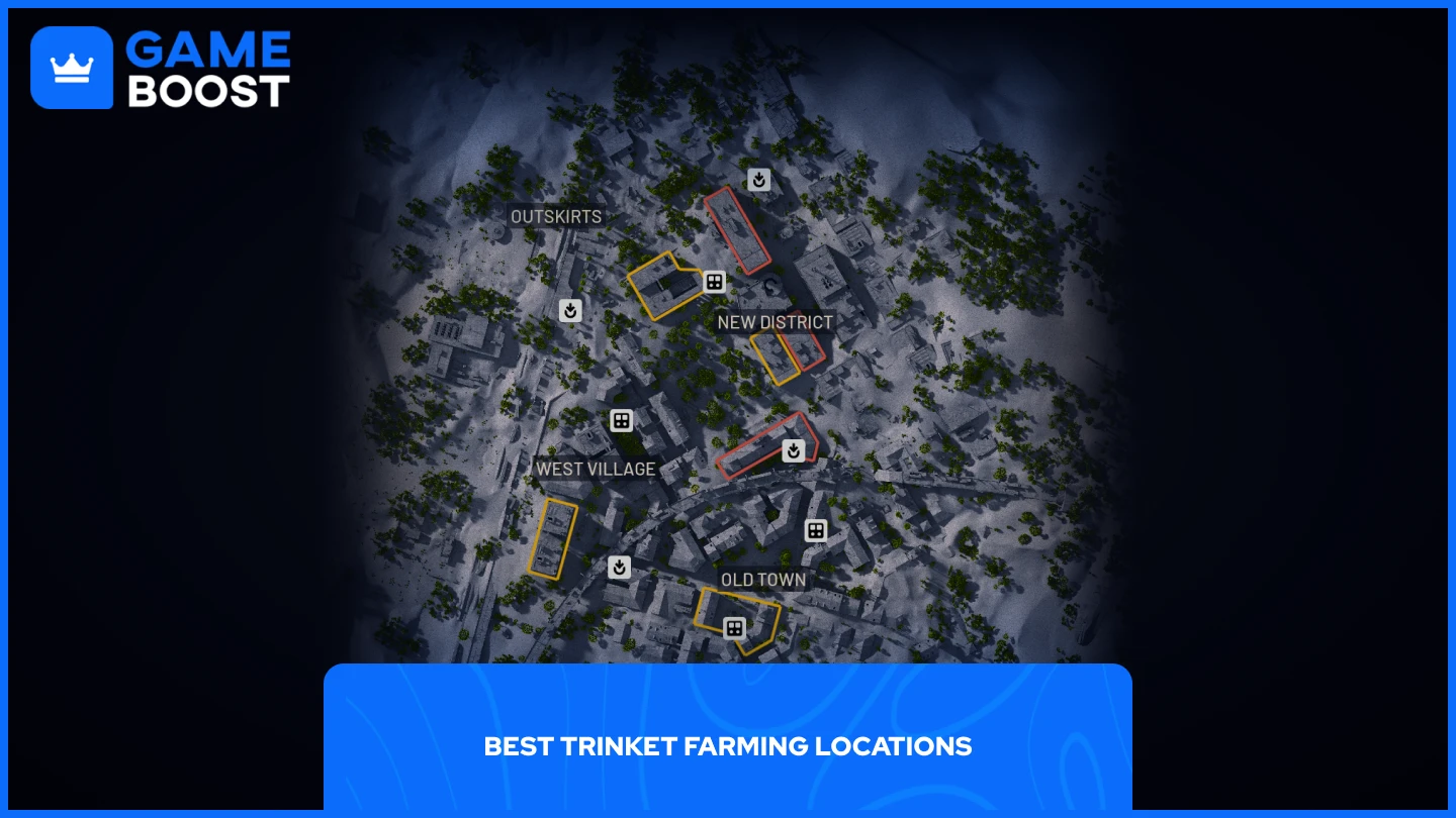 a picture of the buried city map