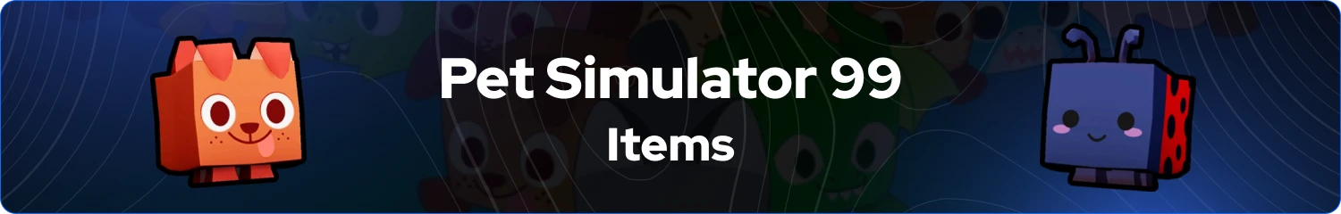 pet simulator 99 items