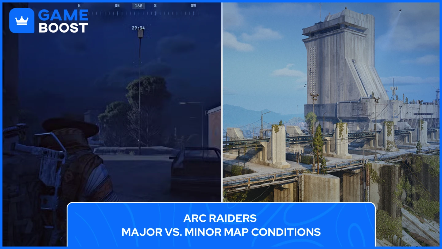 重大和次要地图条件