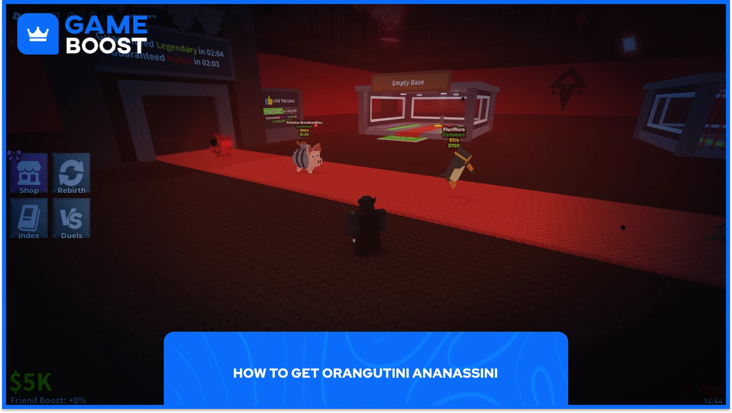 steal a brainrot red carpet