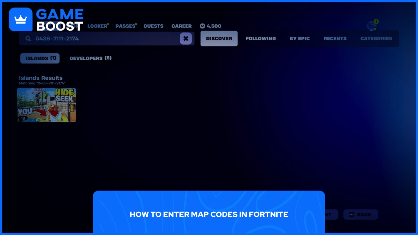 a picture of a custom map in fortnite