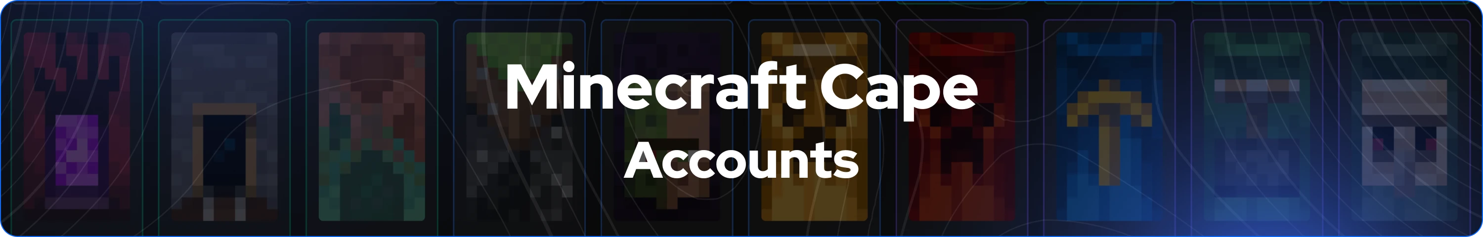 minecraft cape accounts for sale 