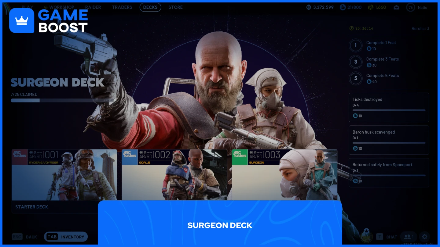 arc raiders中新外科医生卡组的图片