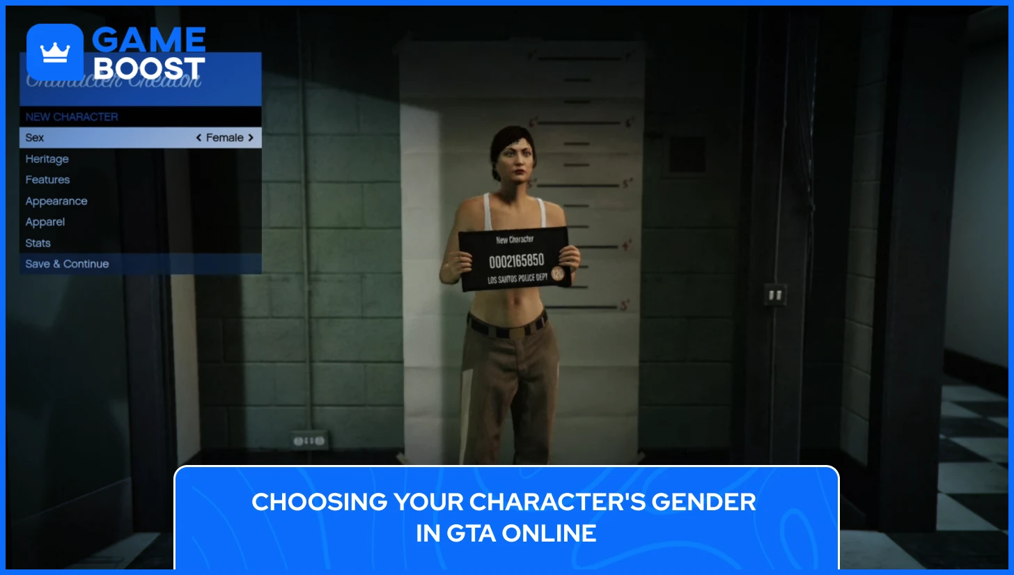 GTA Online Character's Gender