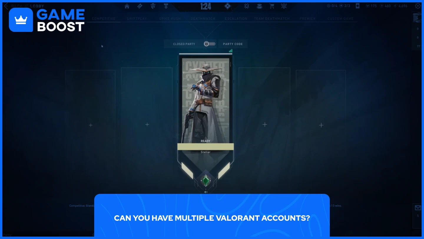 μια εικόνα με lobby του valorant