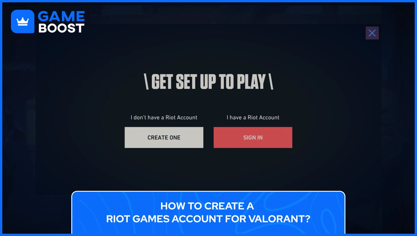 Skapa Valorant-konto