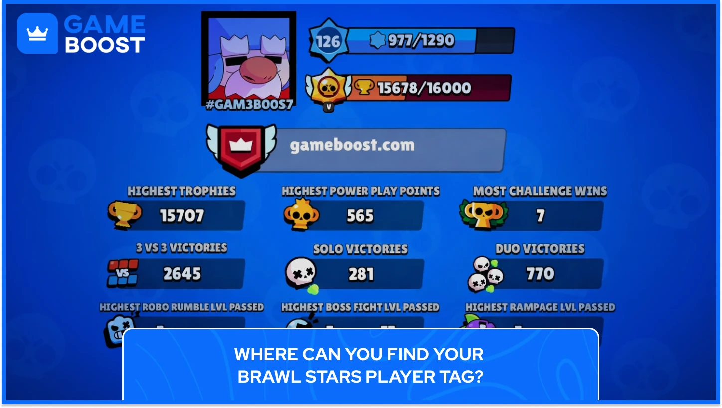 Brawl Stars Player Tag
