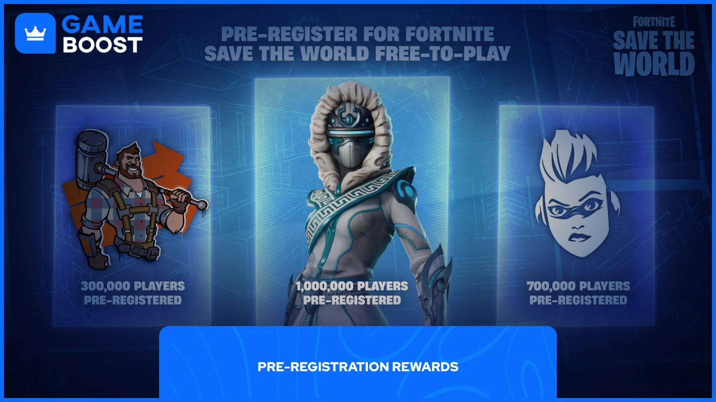 a picture of the Pre-Registration Rewards
